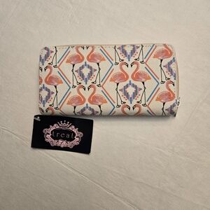 Treat Flamingo Zip-around Wallet